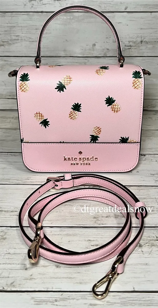 Kate spade purse staci square pineapple crossbody bag