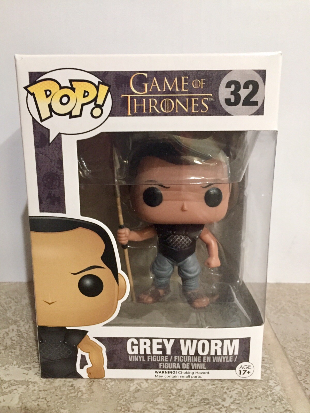 grey worm pop figure