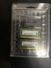 Micron 2GB PC3-8500S DDR3 RAM 2 x 1GB  MT8JSF12864HZ-1G101 LAPTOP MEMORY