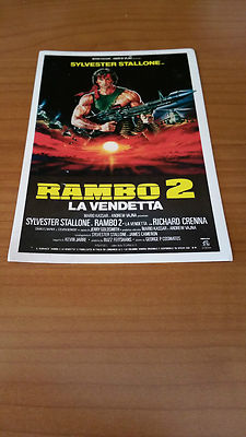 ''RAMBO 2'' MOVIE CARDS