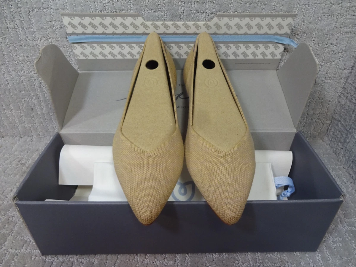 Rothy s The Merino Collection Camel Pointed Flat Shoes Women s