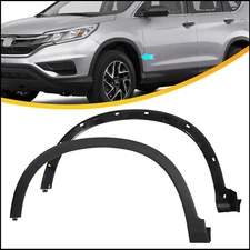 Pair Front Wheel Fender Flare Molding Trim For 2012-2016 Honda CR-V CRV