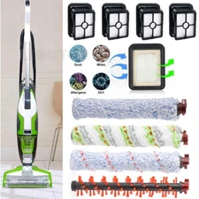 Hepa Filter Brush Roll Replace Kit fit Bissell Crosswave 1866 1868 2306 1926 Hot