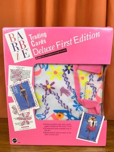 barbie trading cards deluxe first edition