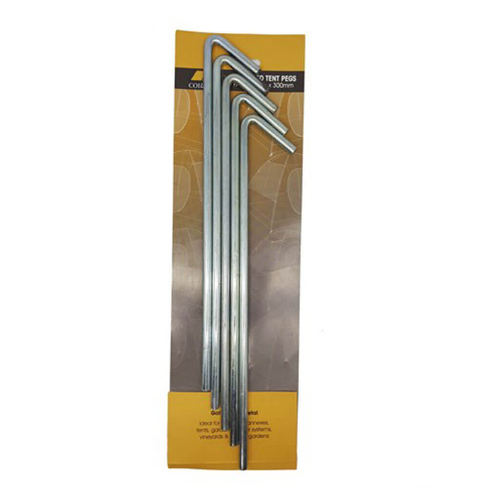 Estacas para tienda de campaña, galvanizadas resistentes a la oxidación y acceso