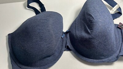 Ambrielle Brazier Blue Color Size 40DD Great Support And Confort (0246)