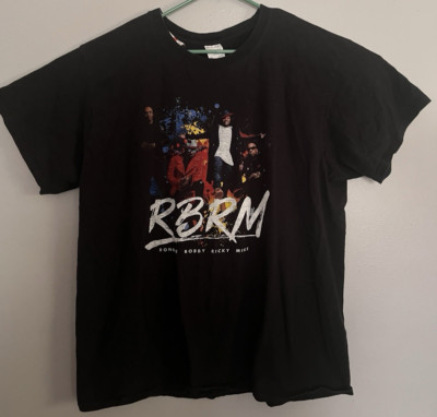 New Edition 2018 RBRM Babyface Slick Rick Doug E Fresh Brown Concert T Shirt XL