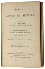 1859 - ARAGO, Francois.  Popular Lectures on Astronomy.