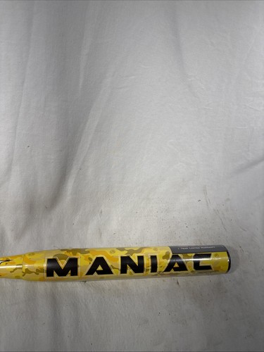 Miken Maniac DIC20M Yellow Camo 34" 28oz Alloy USA Softball NEU (Riss letztes Bild) - Bild 2 von 19