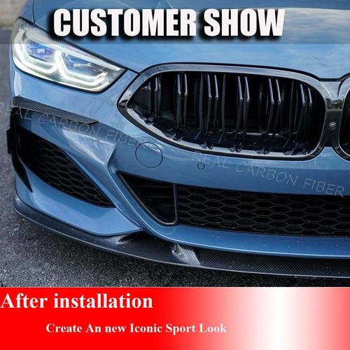 Alerón labial delantero de carbono seco para BMW Serie 8 G14 G15 G16 M850i M-Sport - Imagen 7 de 14