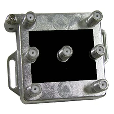 2pc 6 way Cable Splitter "F" connector HDTV signal split 6 output Coaxial RG6 TV