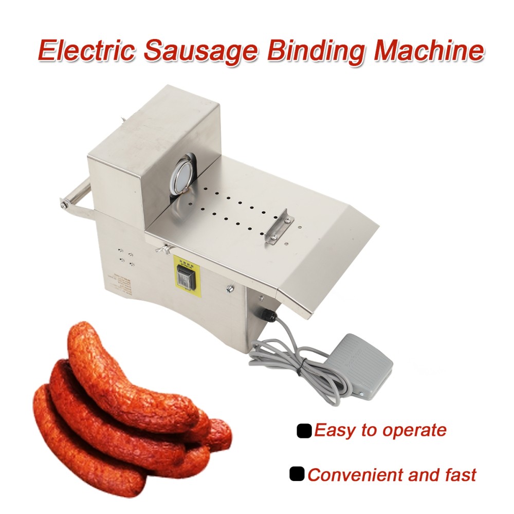 Desktop Automatic Sausage Tying Machine 200W 0‑45mm Sausage Knot Maker