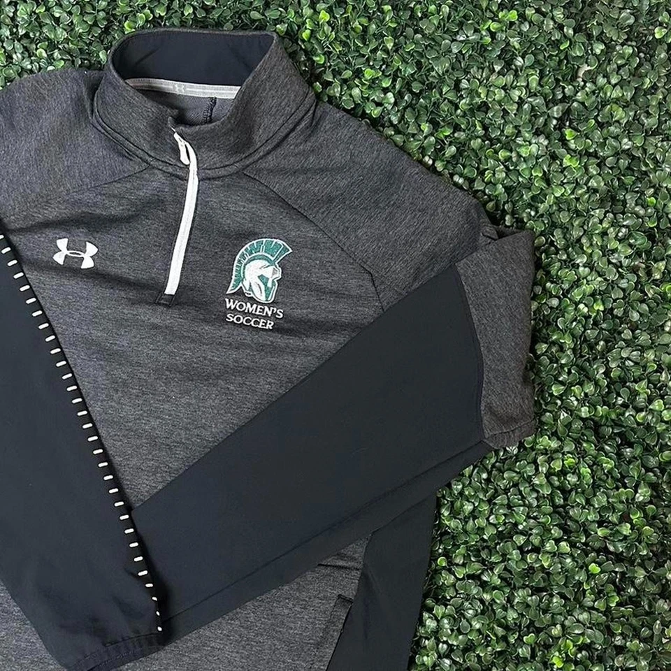 Michigan State Womens Soccer Under Armour Quarter Zip - Image 2 of 2