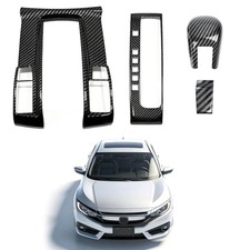 Car Center Console Gear Shift Box Panel Cover Gear Shift Knob Cover Auto Trim