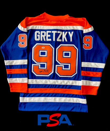 WAYNE GRETZKY PSA / DNA SIGNED AUTOGRAPHED AUTHENTIC EDMONTON OILERS JERSEY - Picture 1 of 4