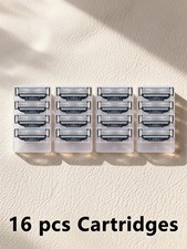 16pcs MACH 3 Mens Razor Blades Refill Replacm...