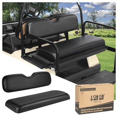 Golf Cart Rear Seat Cushion Universal Yamaha EZGO Club Car Buff 10L0L Back Flip