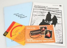 KODAK PHOTOGRAPHIC LITERATURE SET OF 4