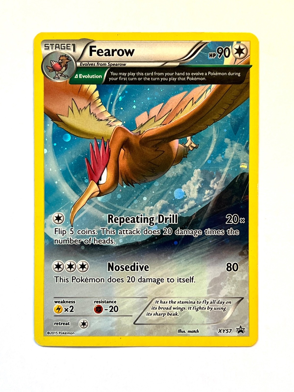 Fearow XY57 2015 Pokemon Promo
