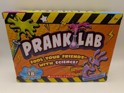 Prank Lab Science Kit Scholastic 18 Experiments Kids Prank Toys Set