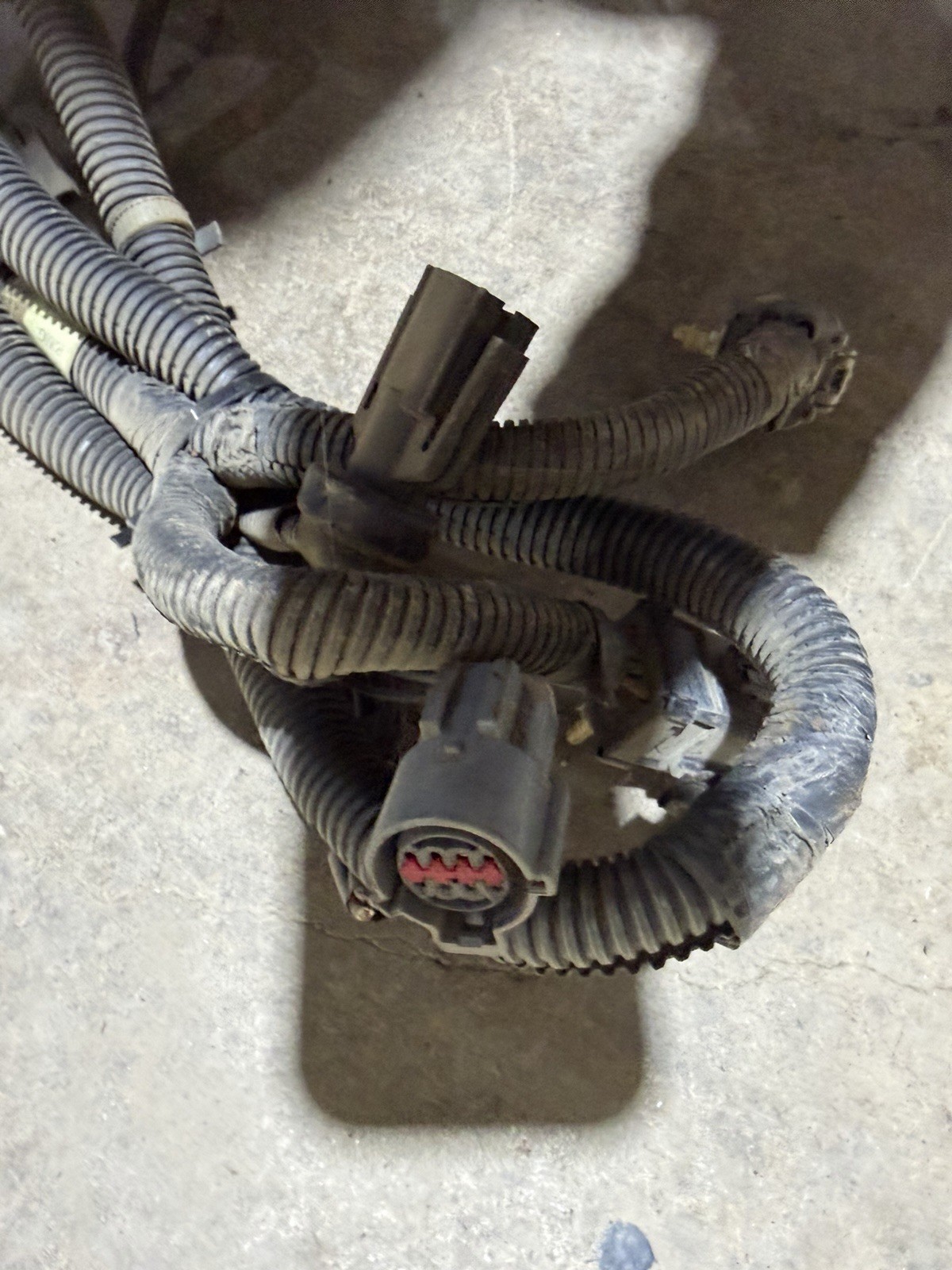 2002 Ford F250 F350 7.3 Diesel Rear Frame Wiring Harness Extended Cab Short Bed thumbnail 5