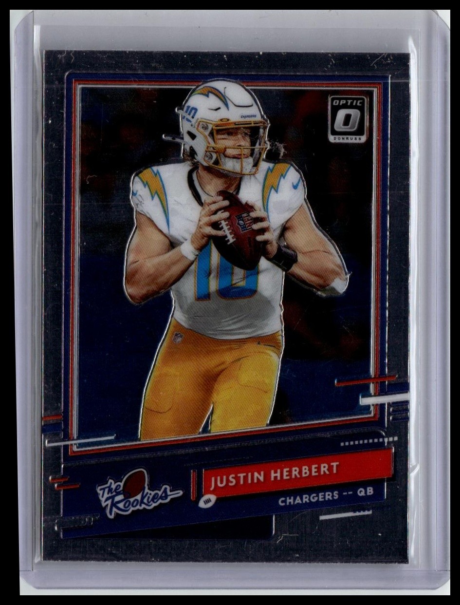 2020 Donruss Optic #TR-JH Justin Herbert The Rookies