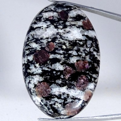 100.30Cts 100% Natural Fine Ruby Fall Oval Cabochon Gemstone 30X47X7MM