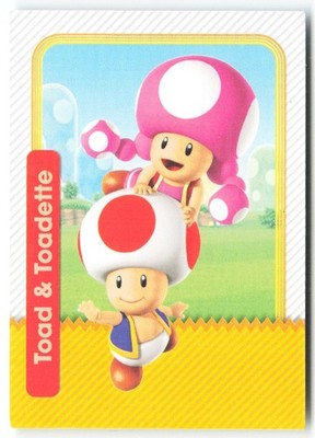 [T611] SUPER MARIO TCG - TOAD & TOADETTE
