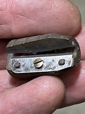 Vintage Brass germany Pencil Sharpener small hand held tool