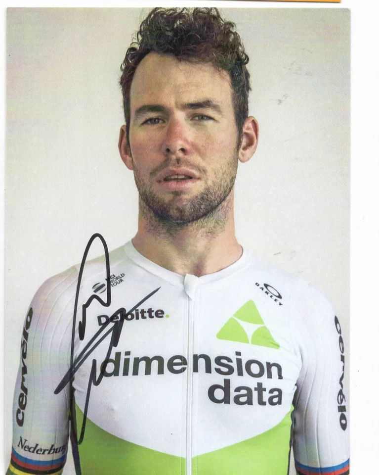 TOUR DE FRANCE CYCLISME autographe  de MARK CAVENDISH - Photo 1/1
