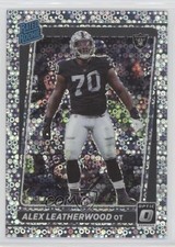 2021 Donruss Optic Rated Rookie Silver Circles Prizm 7/125 Alex Leatherwood 0i7z