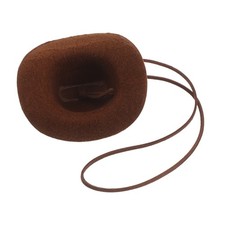Cowboy Hat Car Hanging Ornament Mini Cowboy Hat Rearview Mirror Charm Cowgirl