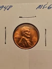 1948-P LINCOLN WHEAT CENT KM#132 GEM BRILLIANT RED UNCIRCULATED FREE SHIPPING