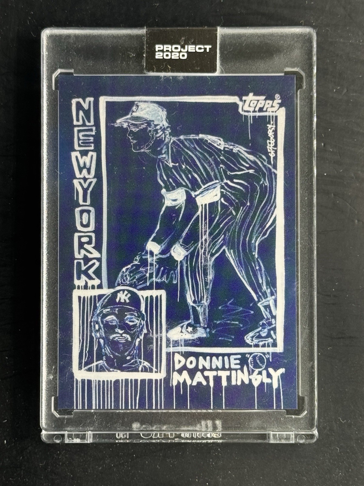 Don Mattingly Topps Project 2020 Card #69 by Gregory Siff