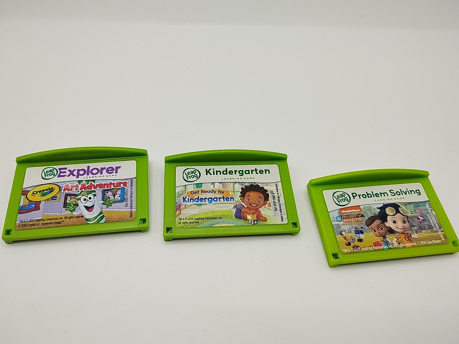 LeapFrog Games Lot Get Ready for Kindergarten + Crayola Art 