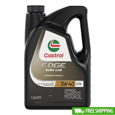 Full Synthetic 5W40 Motor Oil Euro A3 B4 Engine Protection Performance Diesel US