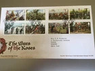 GB STAMPS POST OFFICE OFFICIAL FIRST DAY COVER 2021 WARS OF THE ROSES
