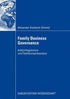 Alexander Koeberle-Schmidt | Family Business Governance | Taschenbuch | Deutsch