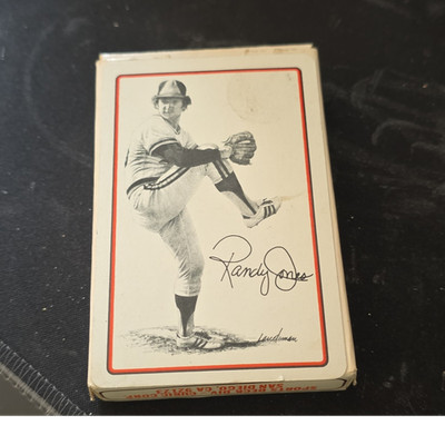 Sports Deck Sports Star Playing Cards Boxed Deck Randy Jones Vintage Pre-1970