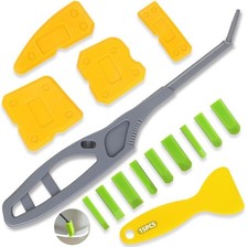 15 PCS Silicone Caulking Tool Kit, Tight Area Sealant Silicone Caulking Finishin