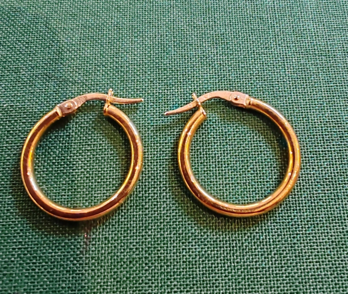Boucles D'oreilles Puces En Or 18K – Boules 6 Mm, Or Jaune Massif – Neuf Sans Emballage