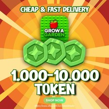 GROW A GARDEN 1000-10000 TOKEN CHEAP, TRUST FAST DELIVERY