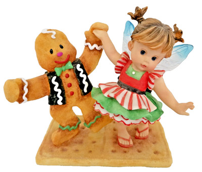 My Little Kitchen Fairies Enesco - FRED AND GINGER FAIRIE #4005698 