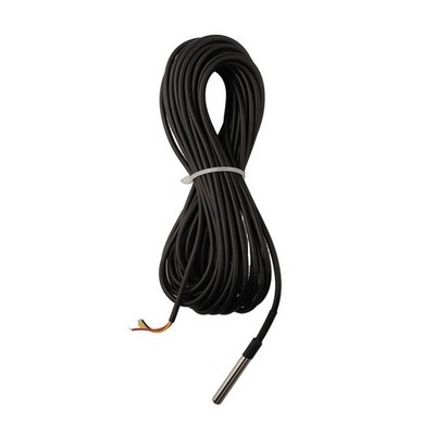 Zuverlässiges wasserdichtes Temperatursensor Kabel mit 18B20 Chip 10 Meter Län