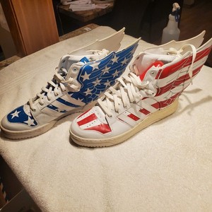 JEREMYSCOTT sneakers ジェレミースコット　アメリカ国旗 Adidas Jeremy Scott Wings 2.0 Flag for sale | eBay