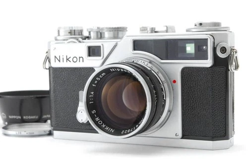 Nikon SP Rangefinder 35mm Film Camera Nikkor S 50mm f1.4 Nikon Vintage Film