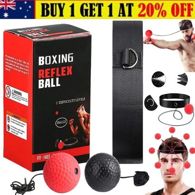 Boxbollen BOXING Reflex Ball on String-Improve Hand Eye Coordination ...