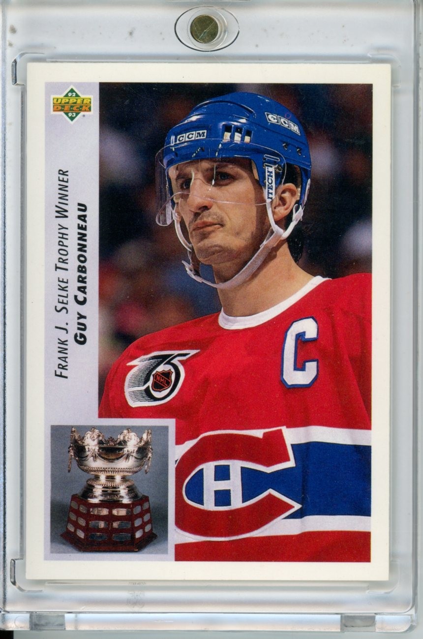1992-93 Upper Deck #439 Guy Carbonneau