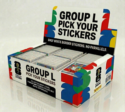 Panini FIFA World Cup 2026 Stickers Complete Your Set - Pick From List GROUP L