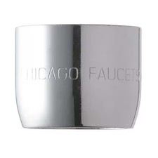 Chicago Faucet E35jkabcp 1.5 Gpm Outlet, 13/16"-24 Thread Size, Chrome, Brass
